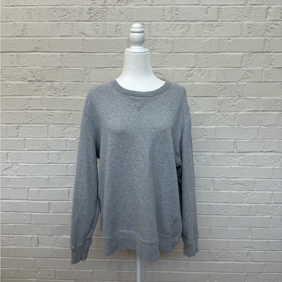 J. Crew Men’s French Terry Crewneck - Picture 3 of 5